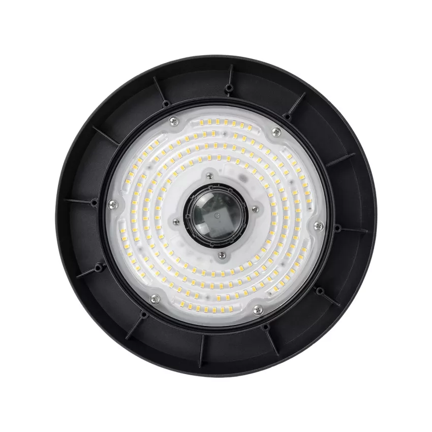GLOBOSTAR® INDUSTRY  Βιομηχανικό Φωτιστικό Καμπάνα High Bay UFO Τεχνολογίας Smart Group Linkable Control System 2.4Ghz με Αισθητήρα Κίνησης Microwave LED 100W 15000lm SDCM<5 90° AC 85-265V Αδιάβροχο IP65 IK08 Φυσικό Λευκό 5000K - 175 x Sanan Opto SMD C