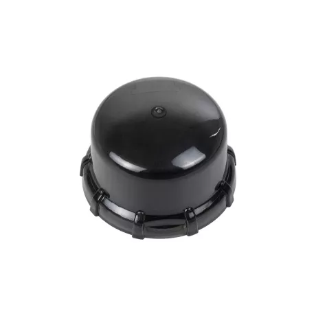 GLOBOSTAR® INDUSTRY-CAP  Κάλυμμα με Zhaga Socket για τα Βιομηχανικά Φωτιστικά Καμπάνες High Bay UFO Τεχνολογίας Smart Group Linkable Control System 2.4Ghz Αδιάβροχο IP65 Μαύρο Πλαστικό ABS - Μ5 x Π5 x Υ3.5cm