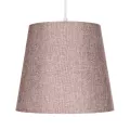 CONEY  Μοντέρνο Κρεμαστό Φωτιστικό Καπέλο Μονόφωτο 1 x E27 IP20 Ροζ Ύφασμα - Μ26 x Π26 x Υ93cm