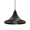 BELFRY  Μοντέρνο Κρεμαστό Φωτιστικό Καμπάνα Μονόφωτο 1 x E27 IP20 Μαύρο Πλαστικό - Μ29.5 x Π29.5 x Υ90cm