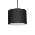 BLAZE Μοντέρνο Κρεμαστό Φωτιστικό Καπέλο Μονόφωτο 1 x E27 IP20 Μαύρο Ύφασμα - Μ22 x Π22 x Υ20cm BLAZE Μοντέρνο Κρεμαστό Φωτιστικό Καπέλο Μονόφωτο 1 x E27 IP20 Μαύρο Ύφασμα - Μ22 x Π22 x Υ20cm