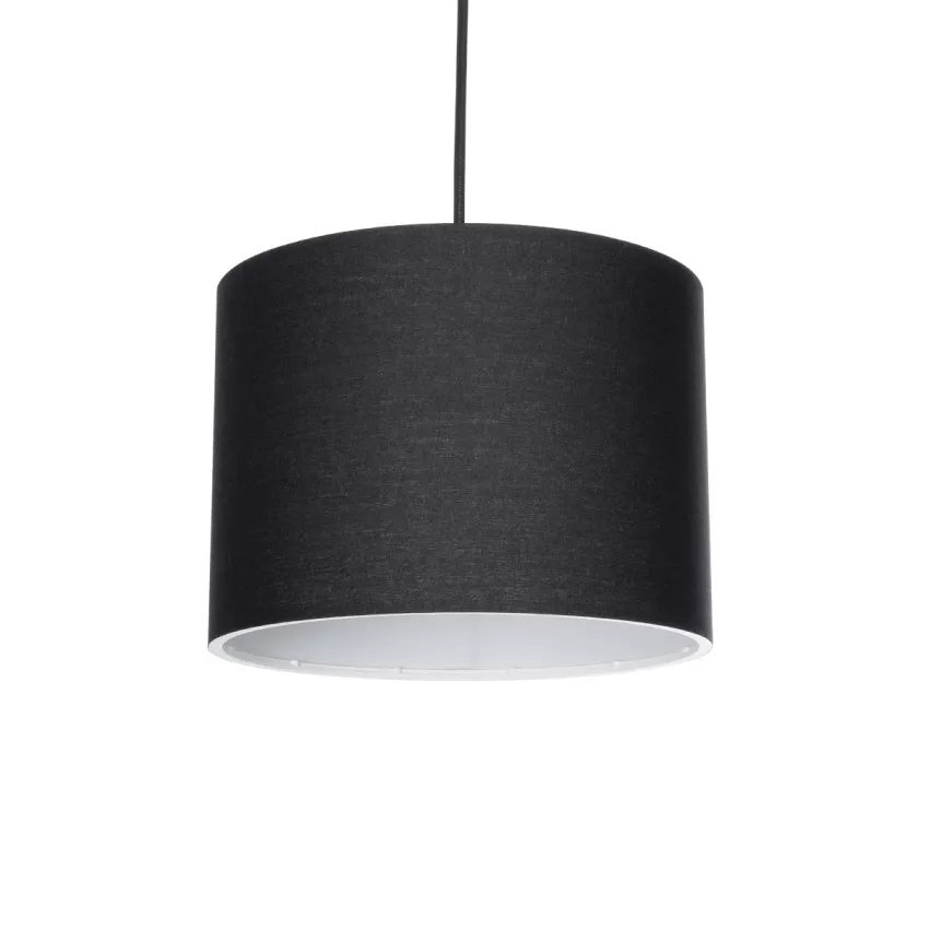 BLAZE Μοντέρνο Κρεμαστό Φωτιστικό Καπέλο Μονόφωτο 1 x E27 IP20 Μαύρο Ύφασμα - Μ22 x Π22 x Υ20cm BLAZE Μοντέρνο Κρεμαστό Φωτιστικό Καπέλο Μονόφωτο 1 x E27 IP20 Μαύρο Ύφασμα - Μ22 x Π22 x Υ20cm