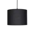 BLAZE Μοντέρνο Κρεμαστό Φωτιστικό Καπέλο Μονόφωτο 1 x E27 IP20 Μαύρο Ύφασμα - Μ22 x Π22 x Υ20cm BLAZE Μοντέρνο Κρεμαστό Φωτιστικό Καπέλο Μονόφωτο 1 x E27 IP20 Μαύρο Ύφασμα - Μ22 x Π22 x Υ20cm