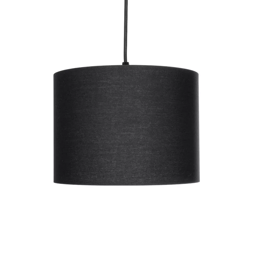 BLAZE Μοντέρνο Κρεμαστό Φωτιστικό Καπέλο Μονόφωτο 1 x E27 IP20 Μαύρο Ύφασμα - Μ22 x Π22 x Υ20cm BLAZE Μοντέρνο Κρεμαστό Φωτιστικό Καπέλο Μονόφωτο 1 x E27 IP20 Μαύρο Ύφασμα - Μ22 x Π22 x Υ20cm