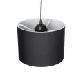 BLAZE Μοντέρνο Κρεμαστό Φωτιστικό Καπέλο Μονόφωτο 1 x E27 IP20 Μαύρο Ύφασμα - Μ22 x Π22 x Υ20cm BLAZE Μοντέρνο Κρεμαστό Φωτιστικό Καπέλο Μονόφωτο 1 x E27 IP20 Μαύρο Ύφασμα - Μ22 x Π22 x Υ20cm