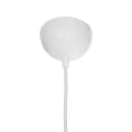 GLOBOSTAR® SONIA  Μοντέρνο Κρεμαστό Φωτιστικό Οροφής με Ντουί 1 x E27 AC 220-240V IP20 - Ροζ & Λευκό - Μ30 x Π30 x Υ24cm