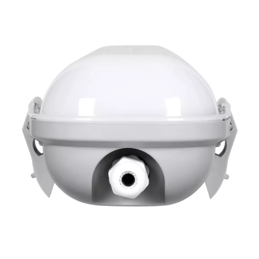 GLOBOSTAR® EMERGANO  120cm Γραμμικό Βιομηχανικό Φωτιστικό Tri-Proof Τεχνολογίας Emergency με Ενσωματωμένη Μπαταρία Li-Ion 3.7V 5000mAH & Αυτονομία 3 Ώρες LED 48W 6240lm 120° AC 220-240V Αδιάβροχο IP65 Ψυχρό Λευκό 6000K - LUMILEDs SMD Chip & TÜV SÜ