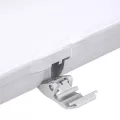 GLOBOSTAR® EMERGANO  120cm Γραμμικό Βιομηχανικό Φωτιστικό Tri-Proof Τεχνολογίας Emergency με Ενσωματωμένη Μπαταρία Li-Ion 3.7V 5000mAH & Αυτονομία 3 Ώρες LED 48W 6240lm 120° AC 220-240V Αδιάβροχο IP65 Ψυχρό Λευκό 6000K - LUMILEDs SMD Chip & TÜV SÜ