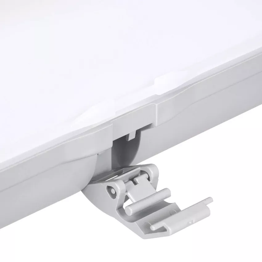 GLOBOSTAR® EMERGANO  120cm Γραμμικό Βιομηχανικό Φωτιστικό Tri-Proof Τεχνολογίας Emergency με Ενσωματωμένη Μπαταρία Li-Ion 3.7V 5000mAH & Αυτονομία 3 Ώρες LED 48W 6240lm 120° AC 220-240V Αδιάβροχο IP65 Ψυχρό Λευκό 6000K - LUMILEDs SMD Chip & TÜV SÜ
