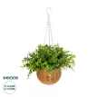 Τεχνητός Κήπος EUCALYPTUS HANGING   Τεχνητό Κρεμαστό Διακοσμητικό Φυτό Φτέρης Π45 x Μ45 x Y30cm