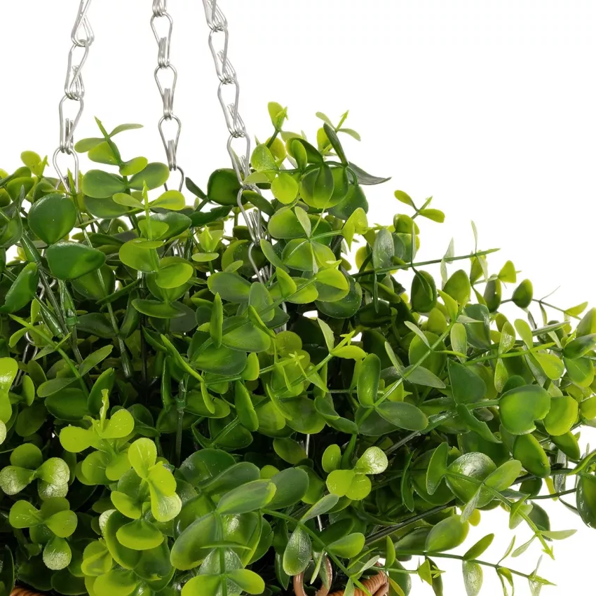Τεχνητός Κήπος EUCALYPTUS HANGING   Τεχνητό Κρεμαστό Διακοσμητικό Φυτό Φτέρης Π45 x Μ45 x Y30cm