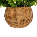 Τεχνητός Κήπος EUCALYPTUS HANGING   Τεχνητό Κρεμαστό Διακοσμητικό Φυτό Φτέρης Π45 x Μ45 x Y30cm