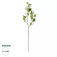 Τεχνητός Κήπος WHITE JASMINE BRANCH  Τεχνητό Διακοσμητικό Κλαδί Λευκό Γιασεμί Y80cm