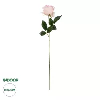 Τεχνητός Κήπος PINK ROSE BRANCH  Τεχνητό Διακοσμητικό Κλαδί Τριαντάφυλλα Ροζ Y63cm