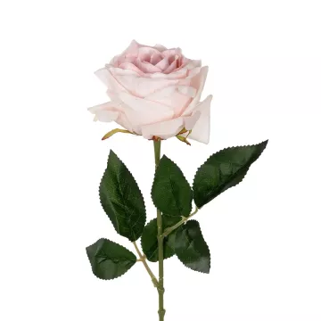 Τεχνητός Κήπος PINK ROSE BRANCH  Τεχνητό Διακοσμητικό Κλαδί Τριαντάφυλλα Ροζ Y63cm