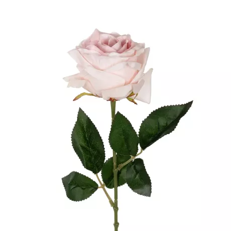 Τεχνητός Κήπος PINK ROSE BRANCH  Τεχνητό Διακοσμητικό Κλαδί Τριαντάφυλλα Ροζ Y63cm