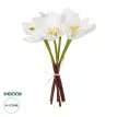 Τεχνητός Κήπος WHITE ORCHID BOUQUET  Τεχνητό Διακοσμητικό Μπουκέτο Λευκής Ορχιδέας Y26cm