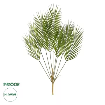 Τεχνητός Κήπος Green PALMLEAF BRANCH  Τεχνητό Διακοσμητικό Κλαδί Φοίνικα Πράσινο Y90cm
