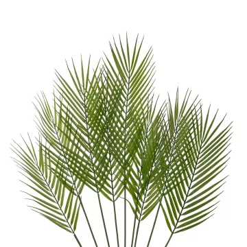 Τεχνητός Κήπος Green PALMLEAF BRANCH  Τεχνητό Διακοσμητικό Κλαδί Φοίνικα Πράσινο Y90cm