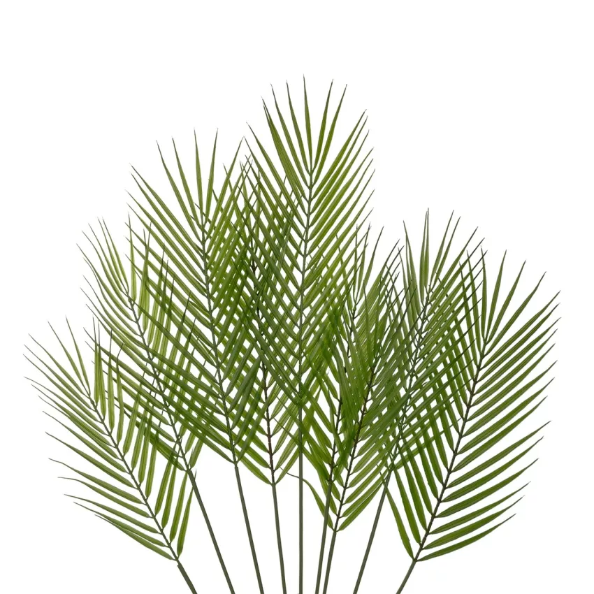 Τεχνητός Κήπος Green PALMLEAF BRANCH  Τεχνητό Διακοσμητικό Κλαδί Φοίνικα Πράσινο Y90cm