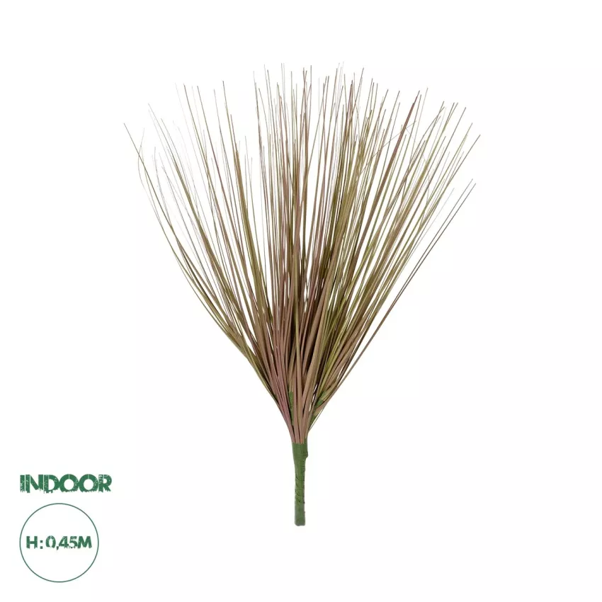 Τεχνητός Κήπος BEIGE GRASS BOUQUET  Τεχνητό Διακοσμητικό Μπουκέτο Grass Γκρι Y45cm