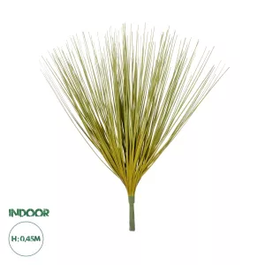 Τεχνητός Κήπος YELLOW GREEN GRASS BOUQUET  Τεχνητό Διακοσμητικό Μπουκέτο Grass Κίτρινο Πράσινο Y45cm