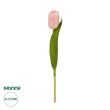 Τεχνητός Κήπος PINK TULIP BRANCH  Τεχνητό Διακοσμητικό Κλαδί Ροζ Τουλίπα Y37cm
