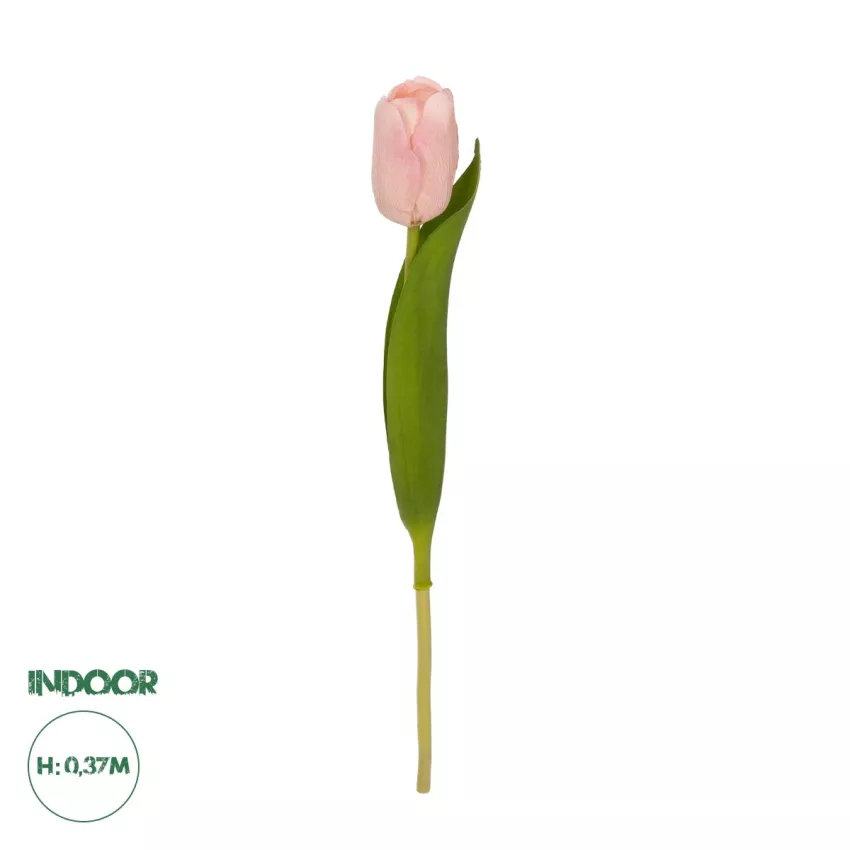 Τεχνητός Κήπος PINK TULIP BRANCH  Τεχνητό Διακοσμητικό Κλαδί Ροζ Τουλίπα Y37cm