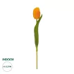 Τεχνητός Κήπος ORANGE TULIP BRANCH  Τεχνητό Διακοσμητικό Κλαδί Πορτοκαλί Τουλίπα Y37cm