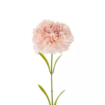 Τεχνητός Κήπος PALE PING CARNATION BRANCH  Τεχνητό Διακοσμητικό Κλαδί Γαρίφαλο Απαλό Ρόζ Y60cm