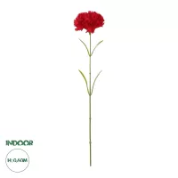 Τεχνητός Κήπος Red CARNATION BRANCH  Τεχνητό Διακοσμητικό Κλαδί Γαρίφαλο Κόκκινο Y60cm