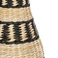 Τεχνητός Κήπος MONTMARTRE  Διακοσμητικό Πλεκτό Καλάθι - Κασπώ Γλάστρα -  Μπεζ με Μαύρο Π20 x M20 x Υ42cm