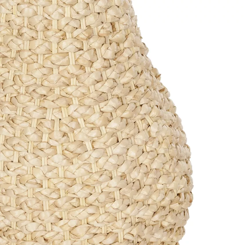 Τεχνητός Κήπος SANDIAGO  Διακοσμητικό Πλεκτό Καλάθι - Κασπώ Γλάστρα -  Μπεζ Π30 x M30 x Υ60cm