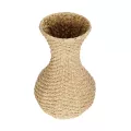 Τεχνητός Κήπος SANDIAGO  Διακοσμητικό Πλεκτό Καλάθι - Κασπώ Γλάστρα -  Μπεζ Π25 x M25 x x Υ40cm