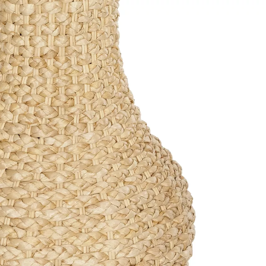 Τεχνητός Κήπος SANDIAGO  Διακοσμητικό Πλεκτό Καλάθι - Κασπώ Γλάστρα -  Μπεζ Π25 x M25 x x Υ40cm