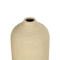 Τεχνητός Κήπος VELENCIA  Διακοσμητικό Κεραμικό Βάζo Μπεζ Π10 x Μ10 x Υ33 cm