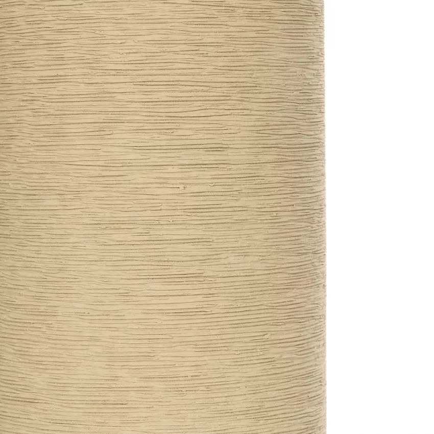 Τεχνητός Κήπος VELENCIA  Διακοσμητικό Κεραμικό Βάζo Μπεζ Π10 x Μ10 x Υ33 cm