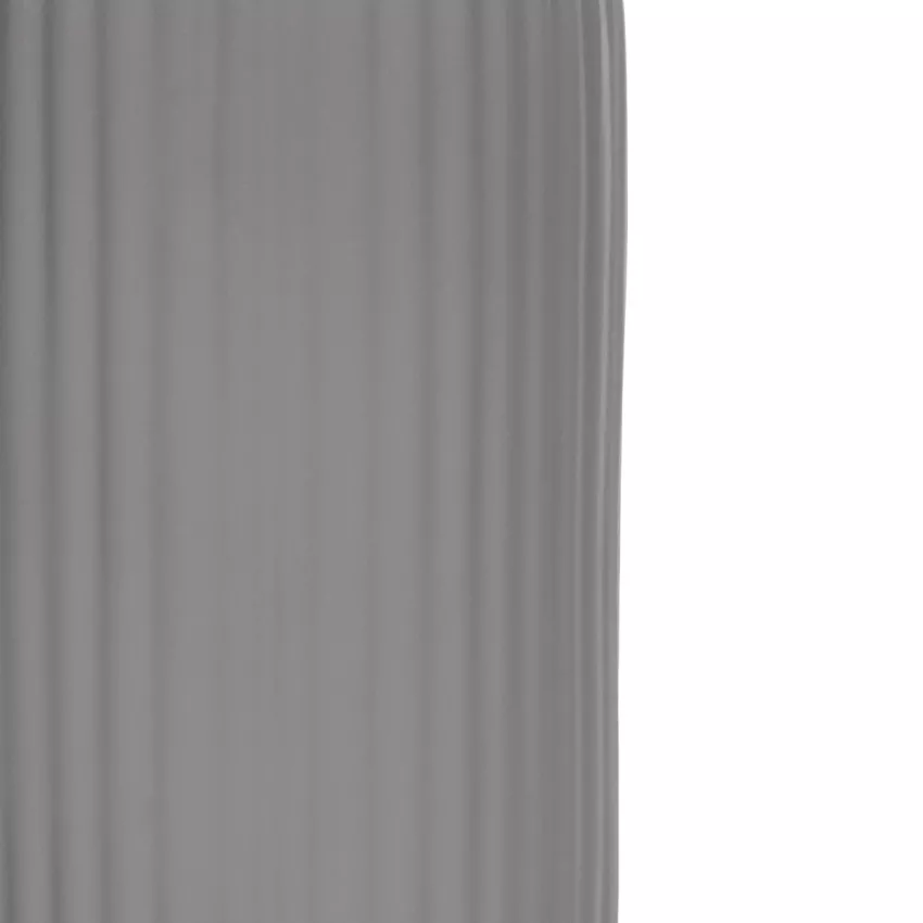 Τεχνητός Κήπος LOVINA  Διακοσμητικό Κεραμικό Βάζo Γκρι Π9 x Μ9 x Υ16 cm