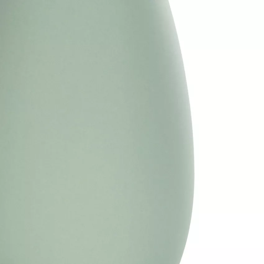 Τεχνητός Κήπος SEYHELLES  Διακοσμητικό Κεραμικό Βάζo Τιρκουάζ Π8 x Μ8 x Υ16cm