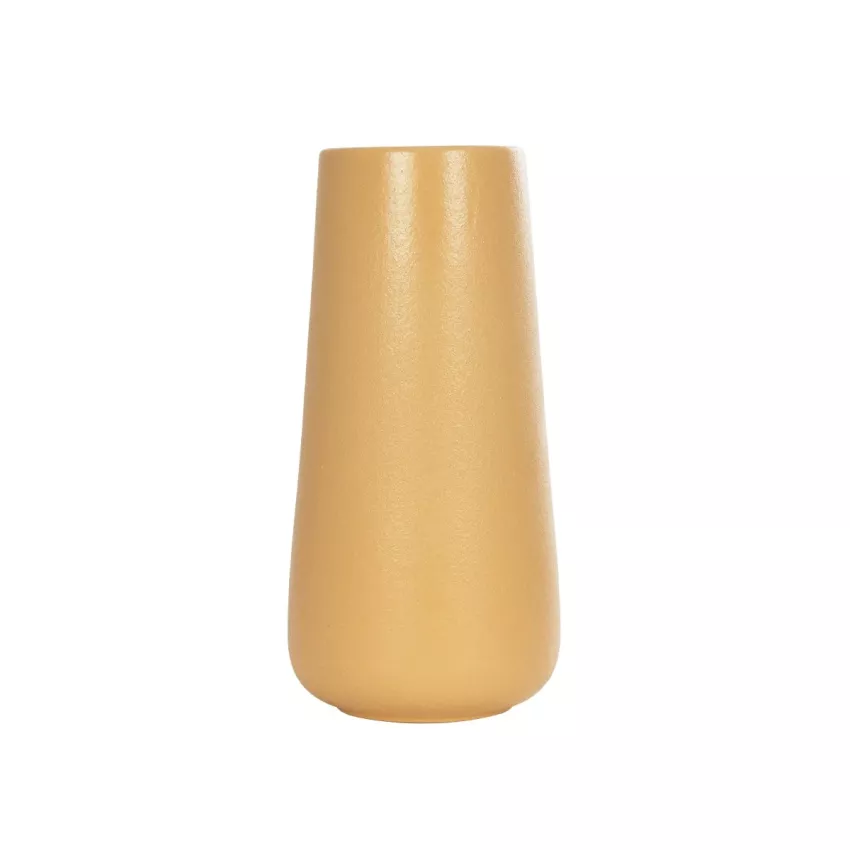 Τεχνητός Κήπος LEGIAN  Διακοσμητικό Κεραμικό Βάζo Πορτοκαλι Π10 x Μ10 x Υ20cm