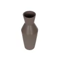 Τεχνητός Κήπος UNIQUE  Διακοσμητικό Κεραμικό Βάζo Καφέ Π10 x Μ10 x Υ24cm