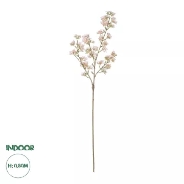 Τεχνητός Κήπος PINK PEAR BLOSSOM BRANCH  Τεχνητό Διακοσμητικό Κλαδί Αχλαδίας Ρόζ Y80cm