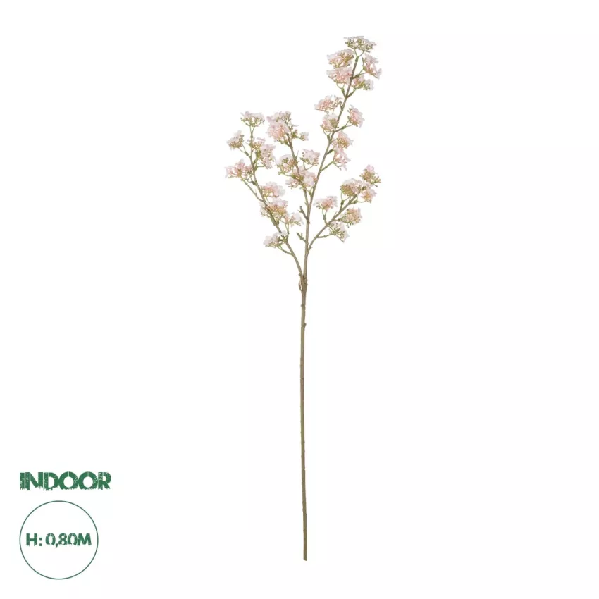Τεχνητός Κήπος PINK PEAR BLOSSOM BRANCH  Τεχνητό Διακοσμητικό Κλαδί Αχλαδίας Ρόζ Y80cm
