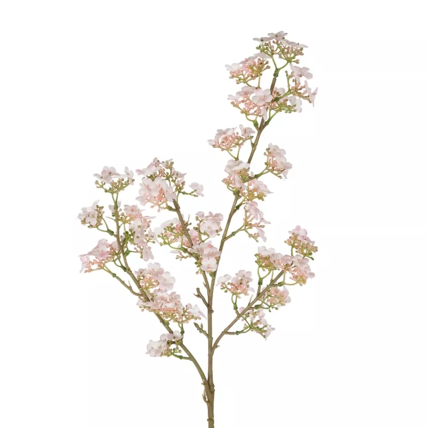 Τεχνητός Κήπος PINK PEAR BLOSSOM BRANCH  Τεχνητό Διακοσμητικό Κλαδί Αχλαδίας Ρόζ Y80cm
