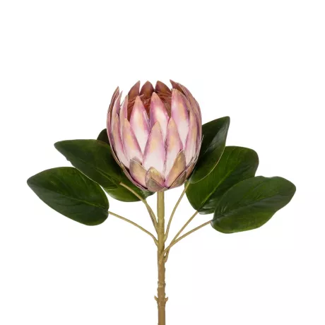 Τεχνητός Κήπος PINK KING FLOWER BRANCH  Τεχνητό Διακοσμητικό Κλαδί KING FLOWER Ρόζ Y70cm