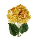 Τεχνητός Κήπος YELLOW HYDRANGEA BRANCH  Τεχνητό Διακοσμητικό Κλαδί Κίτρινη Ορτανσία Y65cm