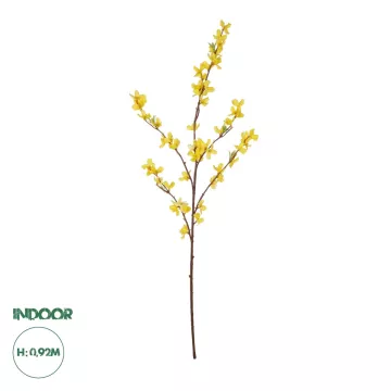 Τεχνητός Κήπος YELLOW WINDER JASMIN BRANCH  Τεχνητό Διακοσμητικό Κίτρινο Κλαδί Γιασεμί Y92cm