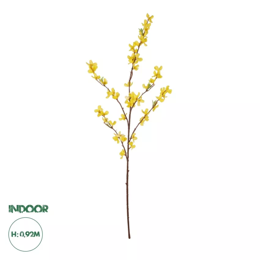 Τεχνητός Κήπος YELLOW WINDER JASMIN BRANCH  Τεχνητό Διακοσμητικό Κίτρινο Κλαδί Γιασεμί Y92cm
