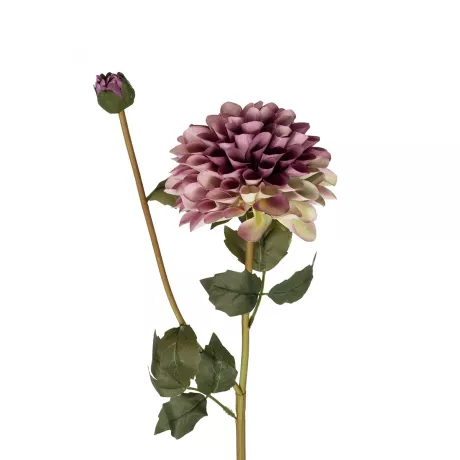 Τεχνητός Κήπος PURPLE CHRYSANTHEMUM BRANCH  Τεχνητό Διακοσμητικό Μωβ Κλαδί Χρυσάνθεμο Y70cm