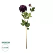 Τεχνητός Κήπος PURPLE DHALIA BRANCH  Τεχνητό Διακοσμητικό Μωβ Κλαδί Ντάλια Y78cm